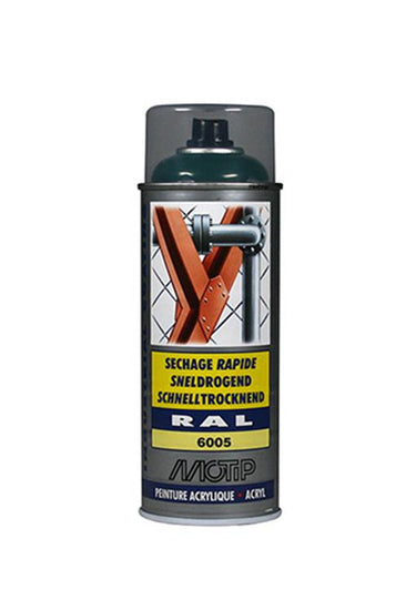Motip 1051706 - ind. ral 6005 mosgroen spuitbus 400 ml | 1 stuks