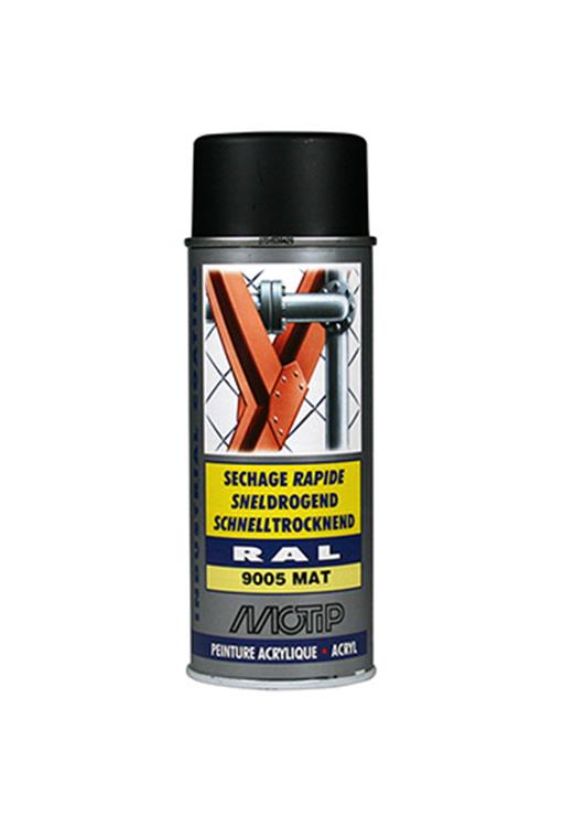 Motip industrial ral9005 400ml.