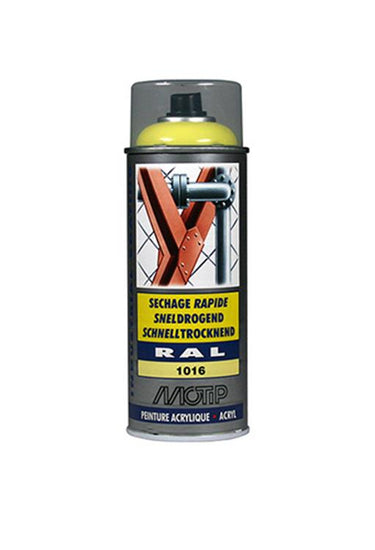 Motip 1051608 - ind. ral 1016 zwavelgeel spuitbus 400 ml | 1 stuks