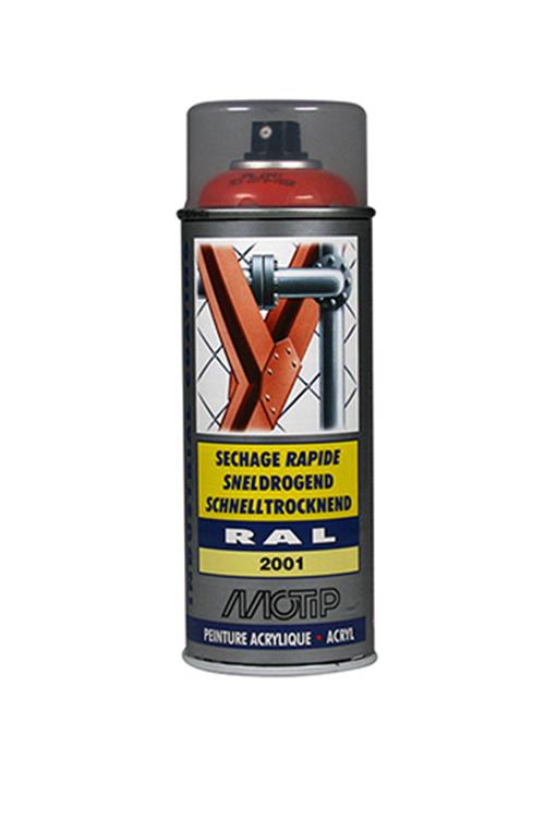 Motip 1051670 - ind. ral 2001 oranje-rood spuitbus 400 ml | 1 stuks