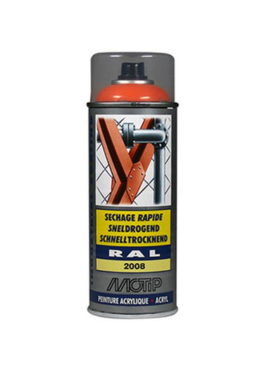 Motip 1051672 - ind. ral 2008 oranje-rood spuitbus 400 ml | 1 stuks