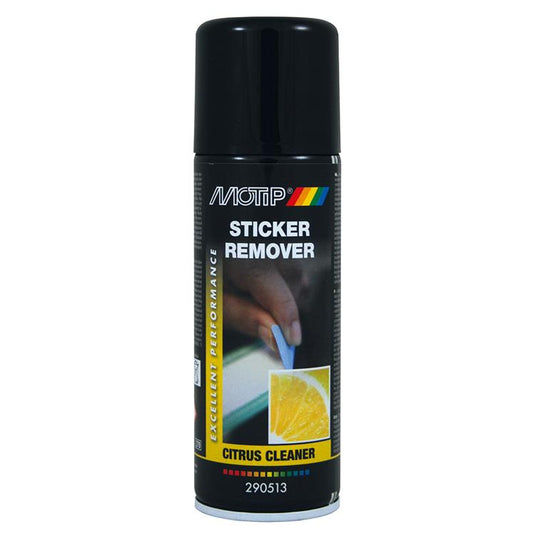 Sticker verwijderaar, bus 200 ml. motip