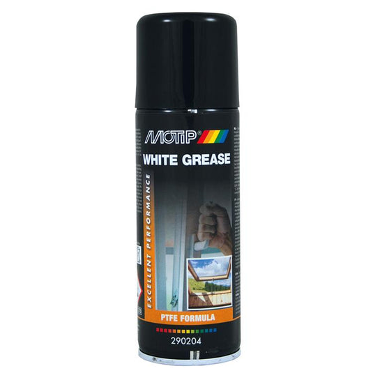 Motip 1051594 - white grease spuitbus 200 ml | 1 stuks