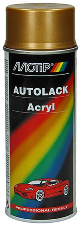 Afbeelding laden in galerijviewer, Motip spuitbus kompakt goud metallic 52200
