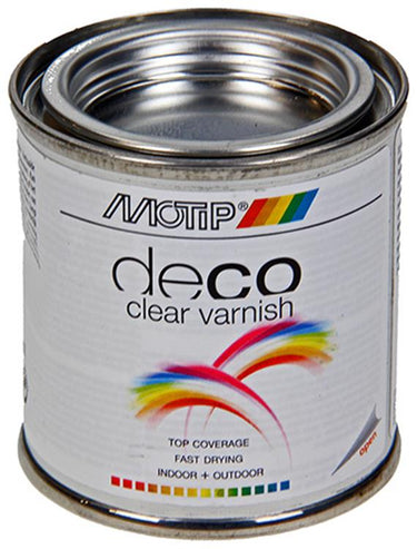 Motip 1051861 - bl. clear varnish alkyd hg kwastblik 100 cc | 1 stuks