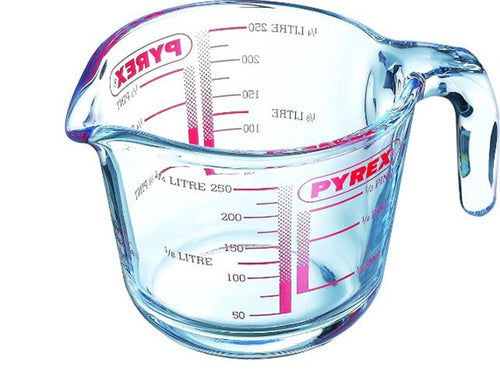 Pyrex maatbeker 0,5l glas