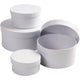 Creativ company ronde dozen, d: 8+10+12+14 cm, h: 4+5+6+7 cm, 4stuks