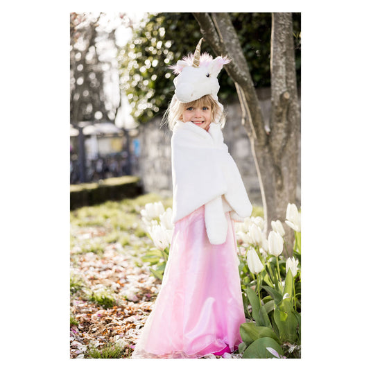 Great pretenders eenhoorn knuffel cape, 4-6 jaar