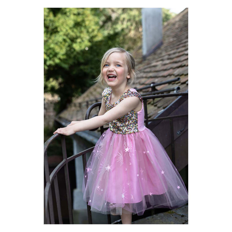 Load image into Gallery viewer, Great pretenders a star is born glitterjurk - 7-8 jaar
