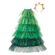 Great pretenders kerstboomjurk met haarband - 5-6 jaar