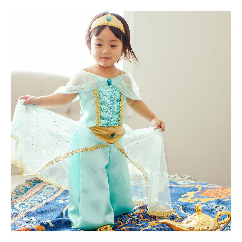 Load image into Gallery viewer, Great pretenders prinsessenjurk jasmine - 3-4 jaar
