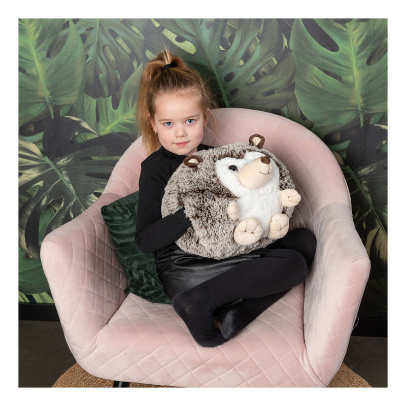 Load image into Gallery viewer, Noxxiez handwarmer knuffelkussen egel
