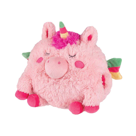 Noxxiez handwarmer knuffelkussen eenhoorn