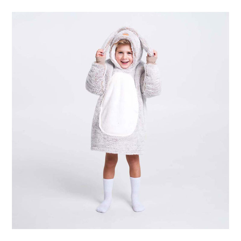 Load image into Gallery viewer, Noxxiez knuffel hoodie small trui konijn, 3-6 jaar
