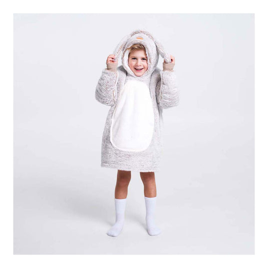 Noxxiez knuffel hoodie small trui konijn, 3-6 jaar
