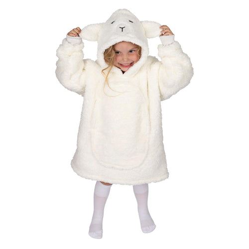 Noxxiez knuffel hoodie small schaap