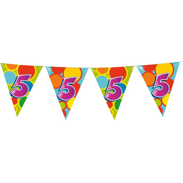 Haza witbaard vlaggenlijn 5 jaar, 10mtr.