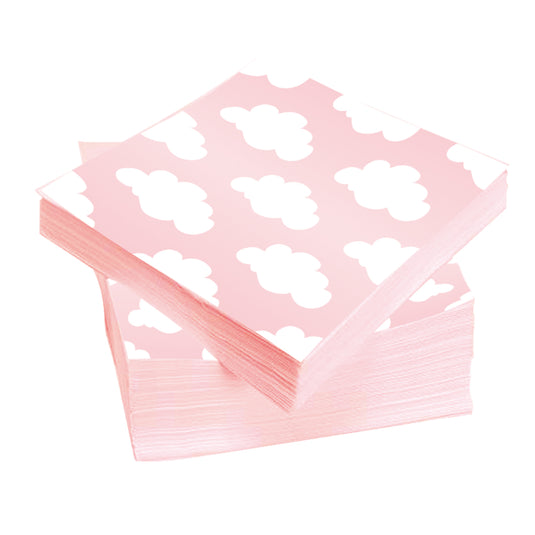 Haza witbaard servetten baby meisje, 20st.