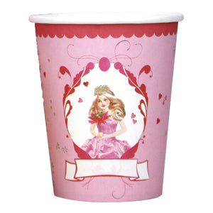 Haza witbaard bekers prinses, 8st.