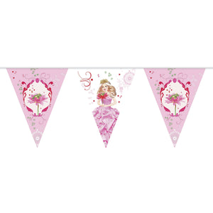Haza witbaard vlaggenlijn prinses, 10mtr.