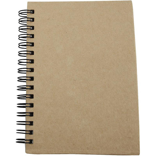 Https: www.cchobby.nl spiraal-gebonden-notitieboek-a6-vel-105x148-mm-60-gr-bruin-1-stuk