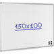 Geëmailleerd magnetisch whiteboard vk 150x100cm