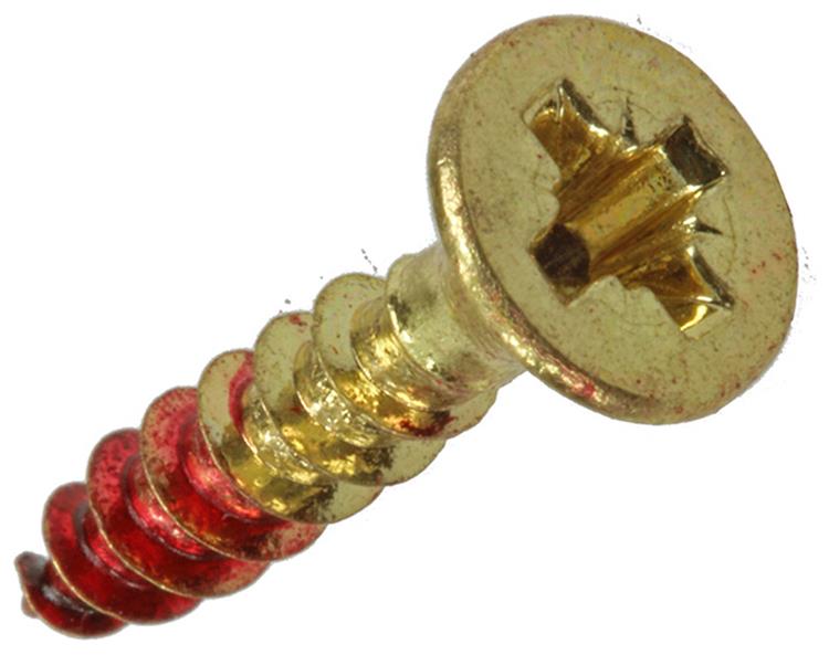 Afbeelding laden in galerijviewer, Rotadrill 1039888 - universeelschroef messing vk pzd 4,0x20mm (8) | 6 stuks
