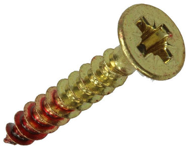 Rotadrill 1039889 - universeelschroef messing vk pzd 4,0x25mm (7) | 6 stuks