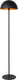 Lucide siemon - vloerlamp - ø 35 cm - 1xe27 - zwart