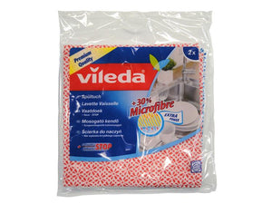 Vileda 1001767 - vaatdoek 2st + 30% microvezel | 12 stuks