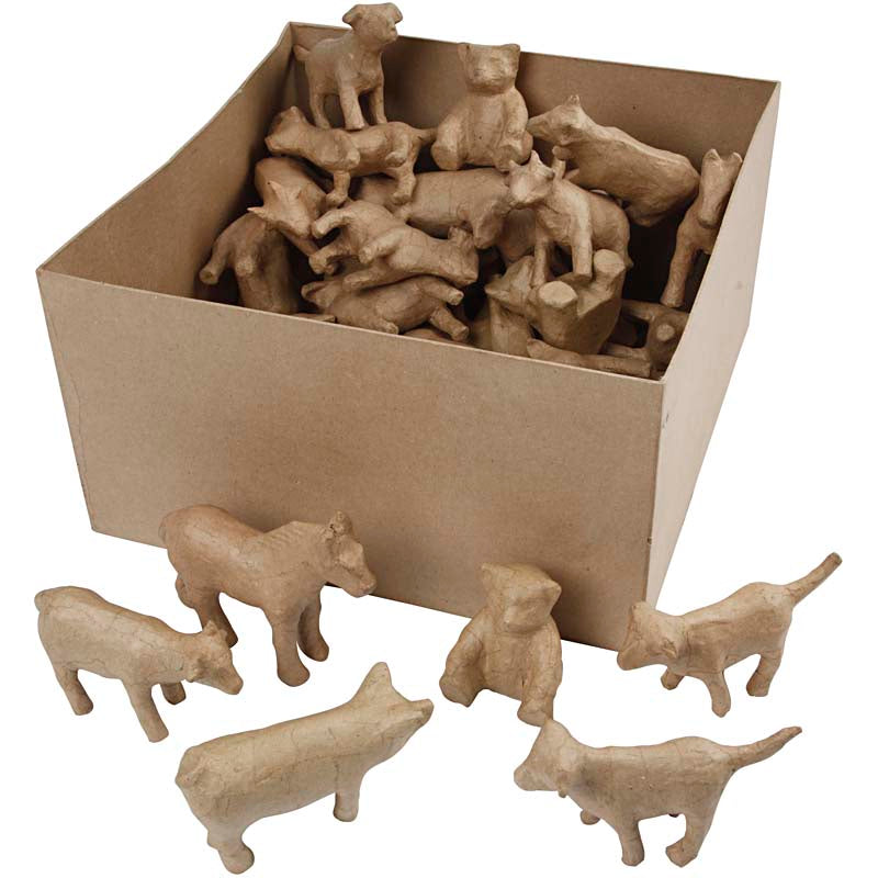 Afbeelding laden in galerijviewer, Https: www.cchobby.nl boerderijdieren-h-8-12-cm-60-stuk-1-doos
