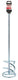 Kreator krt050006 roerstaaf voor poeder- en uitstrijkoplossingen, lijm, mortel, cement - ø136 mm