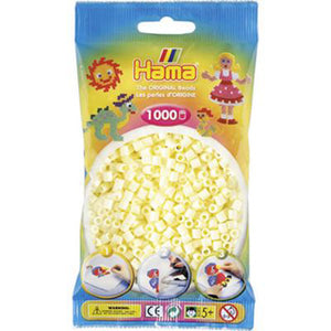 Hama strijkkralen 1000 stuks ivoor | 5 stuks