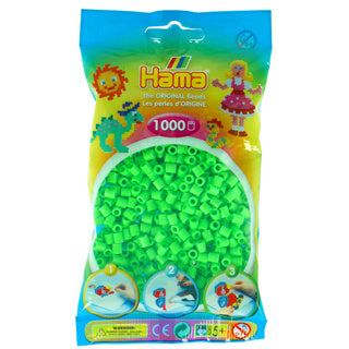 Hama strijkkralen 1000 stuks groen pastel | 5 stuks