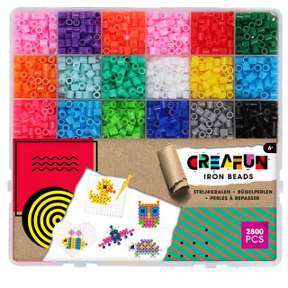 Creafun strijkkralen set 2800 delig | 3 stuks