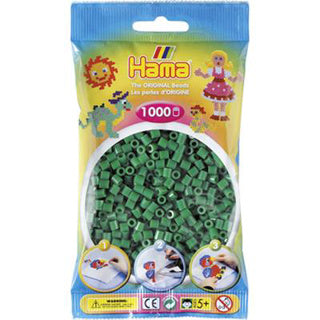 Hama strijkkralen groen 1000 stuks
