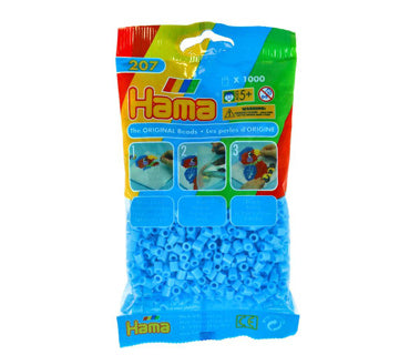 ギャラリービューアに画像をロードする, Hama strijkkralen lichtblauw 1000 stuks
