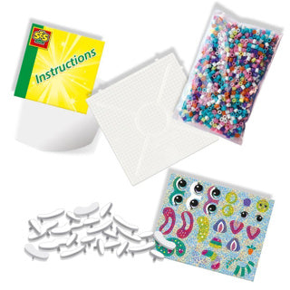 Load image into Gallery viewer, SES Strijkkralenset - FunPins Glitter Dieren
