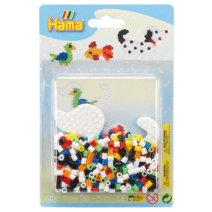 Hama strijkkralen blister pack dieren 450 stuks | 6 stuks