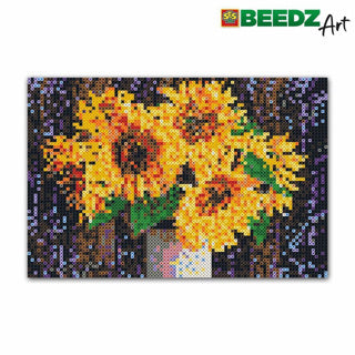 Load image into Gallery viewer, SES Beedz Art - Zonnebloemen
