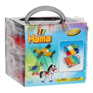 Afbeelding laden in galerijviewer, Hama strijkkralen storage box small 6000 stuks
