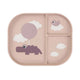 Done by deer vakjesbord blije wolken roze