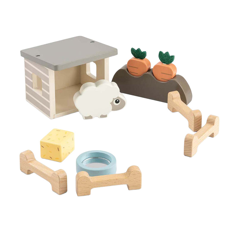 Load image into Gallery viewer, Done by deer tiny farm houten speelset sheepy
