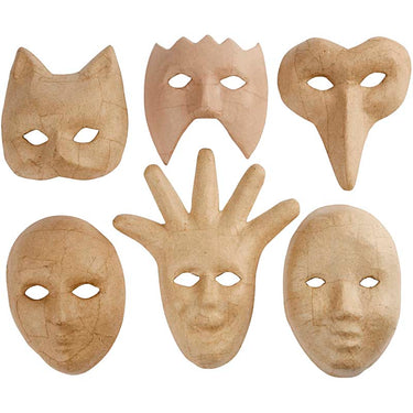 Http: www.cchobby.nl maskers-h-12-21-cm-6-stuk-1-doos