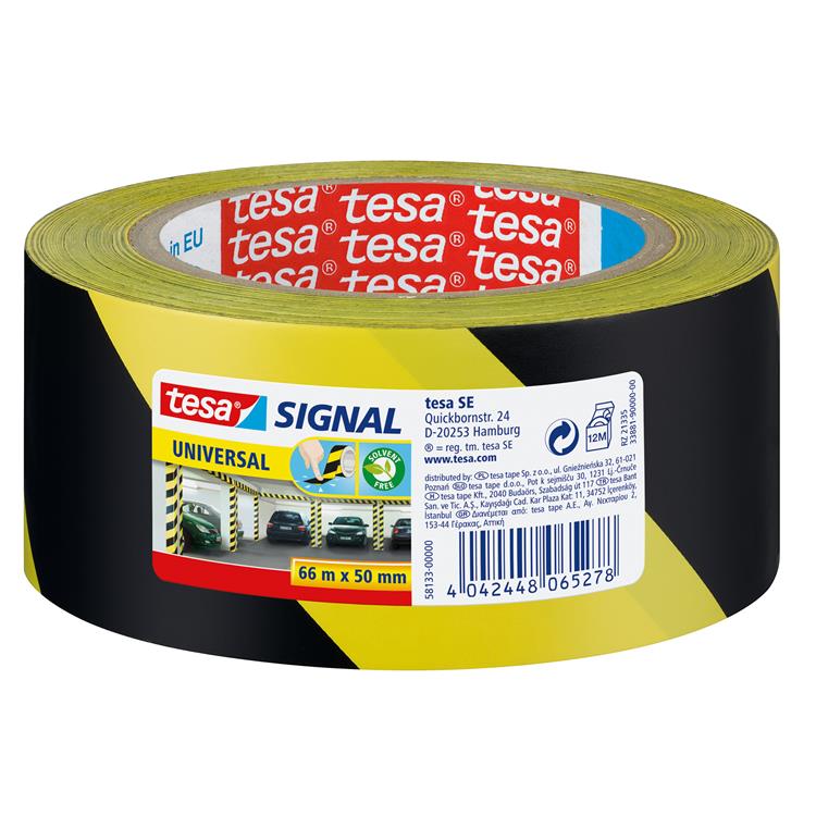 Afbeelding laden in galerijviewer, Tesa 1004954 - pack marking gl zw 66x50 | 6 stuks
