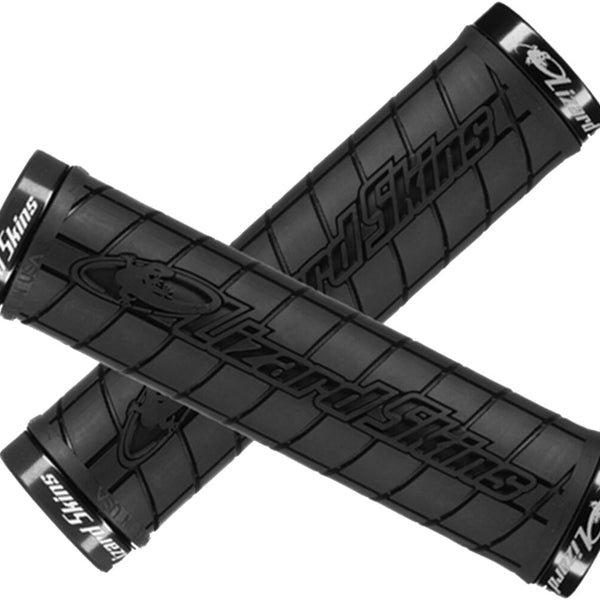 Lizard skins - logo lock-on handvaten jet black