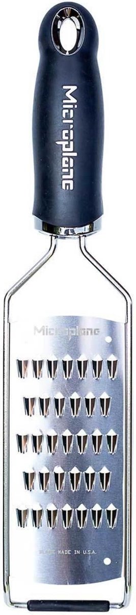 Microplane - gourmet rasp julienne - zwart
