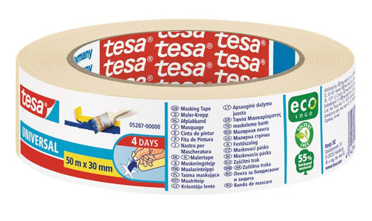 Tesa 1004684 - afplakband univ.50mx30mm | 6 stuks
