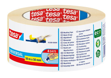 Tesa 1004685 - afplakband univ.50mx50mm | 3 stuks
