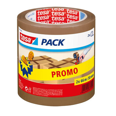 Tesa 1001677 - pack 2 rol 66mx50mm | 6 stuks